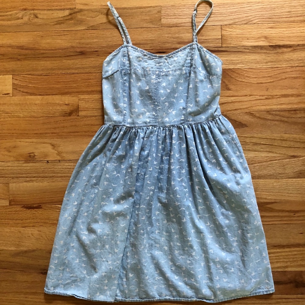 Light Denim Bird Sundress